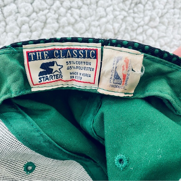 Vintage Boston Celtics Starter Brand Adjustable Hat - Picture 3 of 7